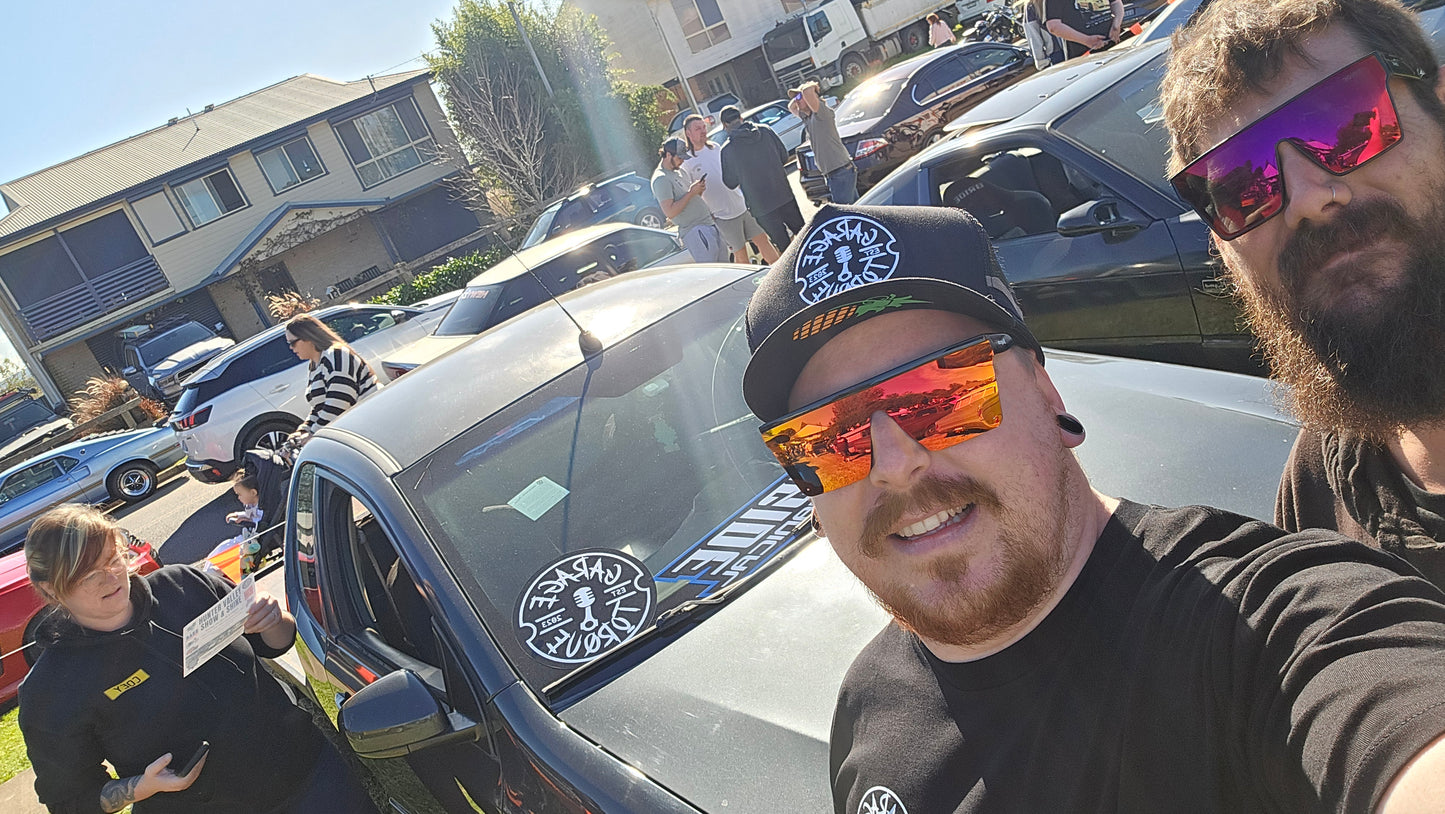 GT LOGO STICKER - Large Circle 300mm