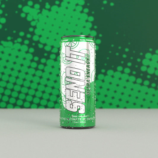 Send It Ultra Energy LIME COOLER (12 Pack)